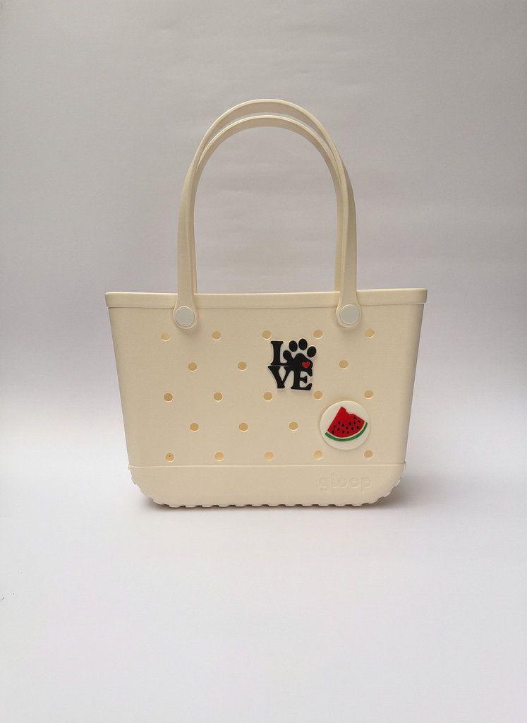 Bolso de playa Blanco Bolso para playa piscina picnic Lavable-4