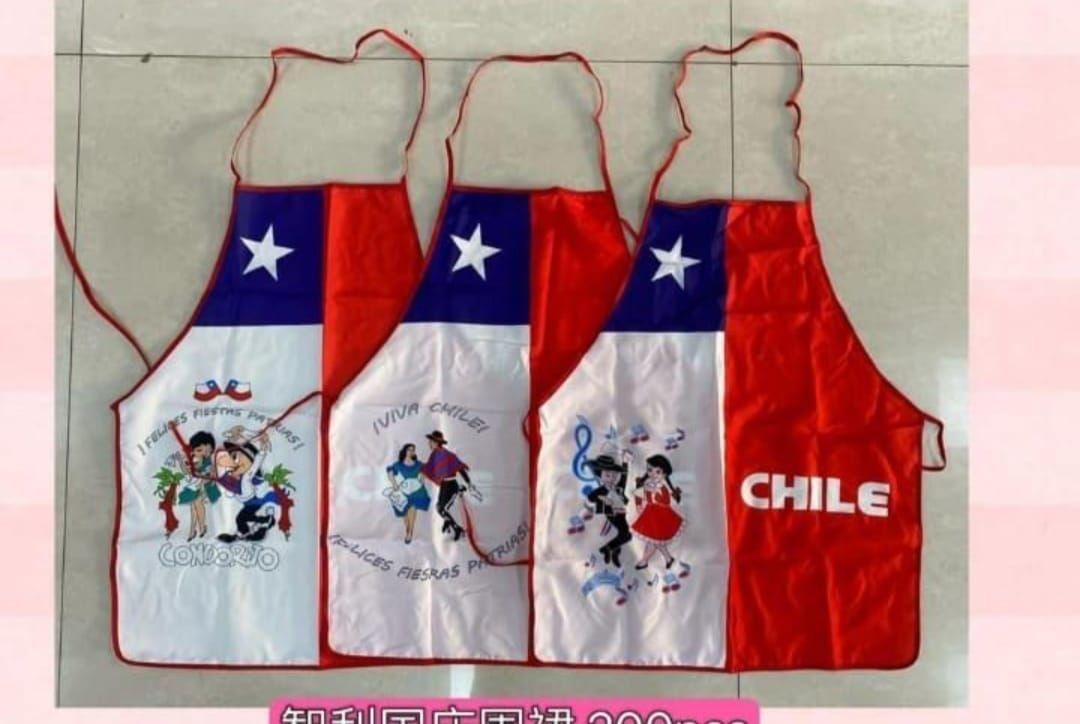 Pack De 3 Unidades Delantal Dieciochero Surtido-0