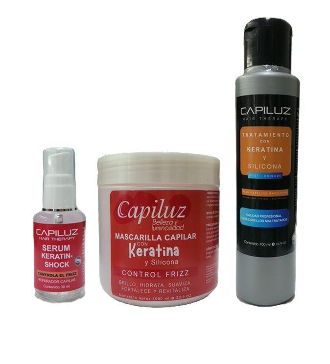 Tratamiento de Reparación Capilar Keratina y Silicona-0