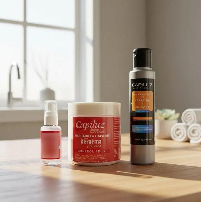 Tratamiento de Reparación Capilar Keratina y Silicona-2