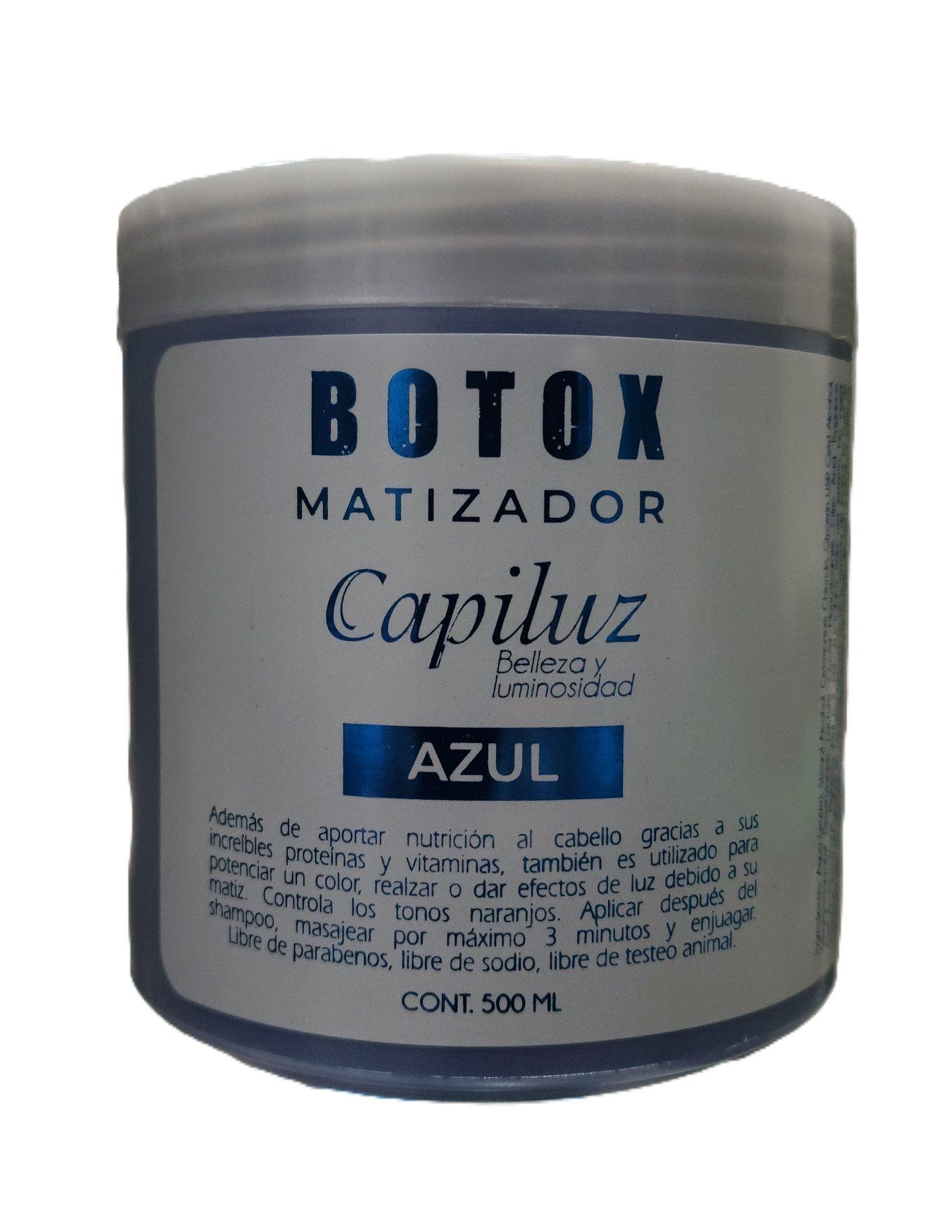 Pack Botox Matizador Azul +  Shampoo Azul + Termoprotector -3