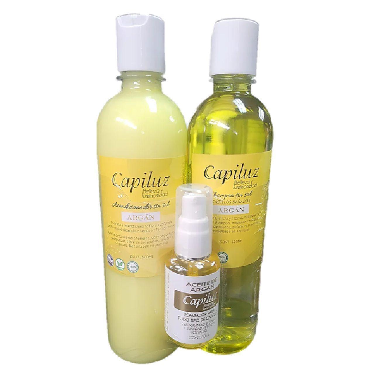 Pack Capiluz Tratamiento Capilar de Argán-2