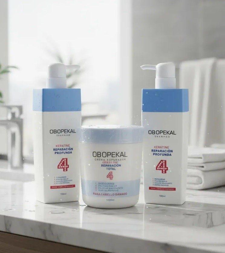 Tripack Obopekal Shampoo Acondiconador y Tratamiento Capilar-2