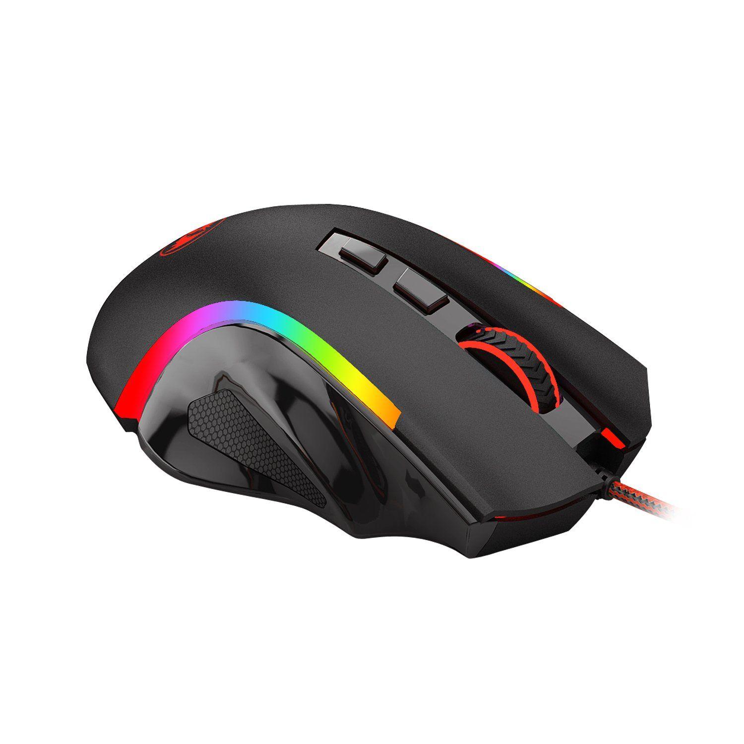 Mouse Redragon M607 GRIFFIN - Negro-0
