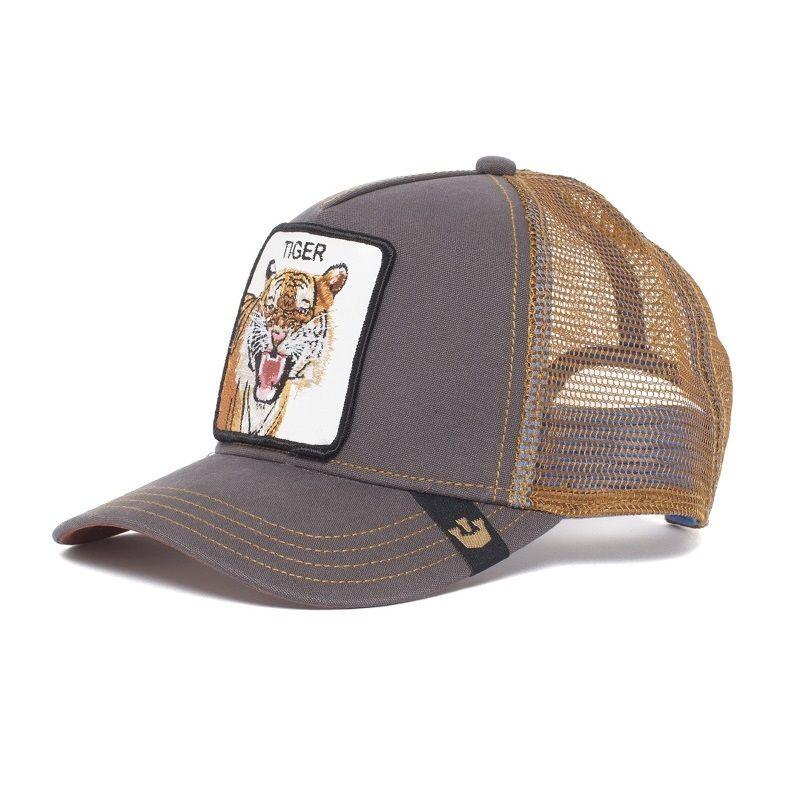 Gorra Goorin Bros Eye of the Tiger Café-0