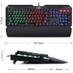 Teclado Mecánico Redragon Indrah K555 - Negro-1