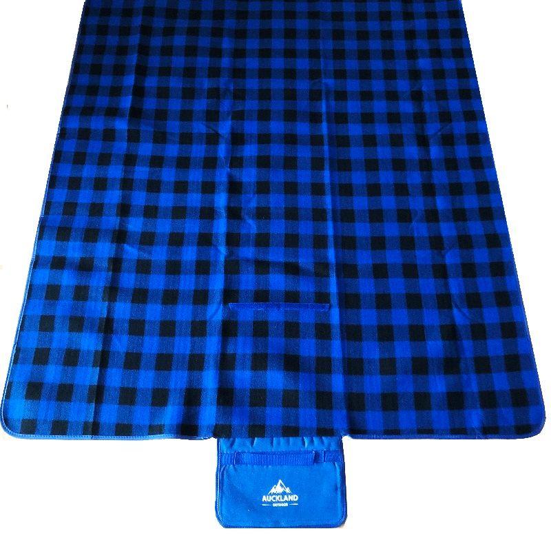 Mat de picnic y camping Auckland Outdoor escosesa azul-2