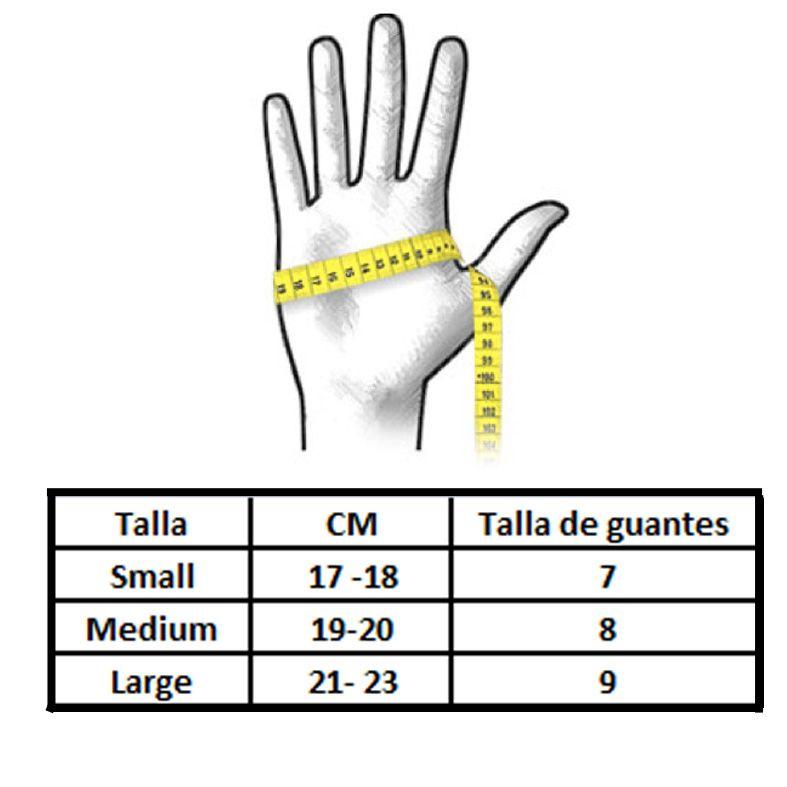 Guante Cuero In Pelle botones Burdeo-0