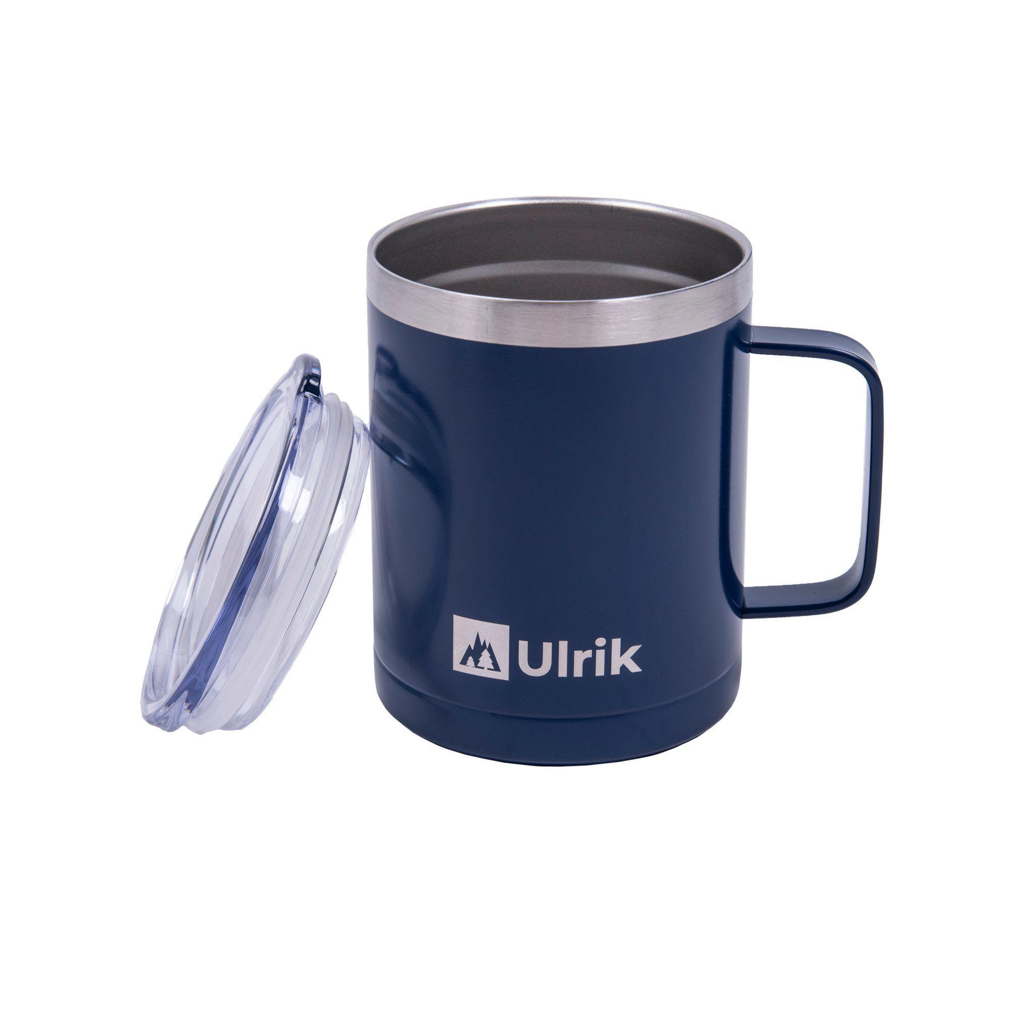Taza Térmica Doble Pared Azul 350 ml-0