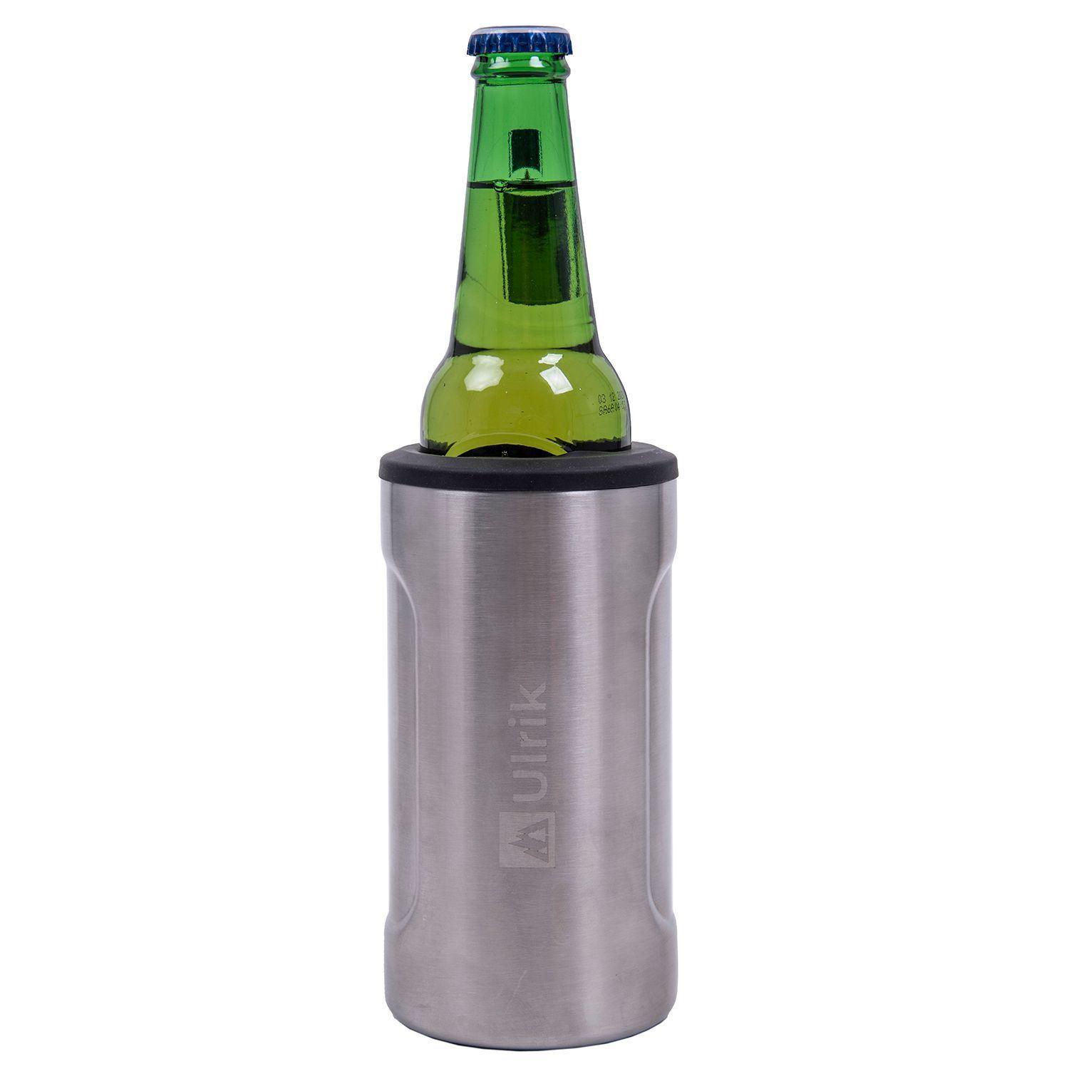 Beer Cooler Plateado Enfriador Cerveza Doble Pared-0
