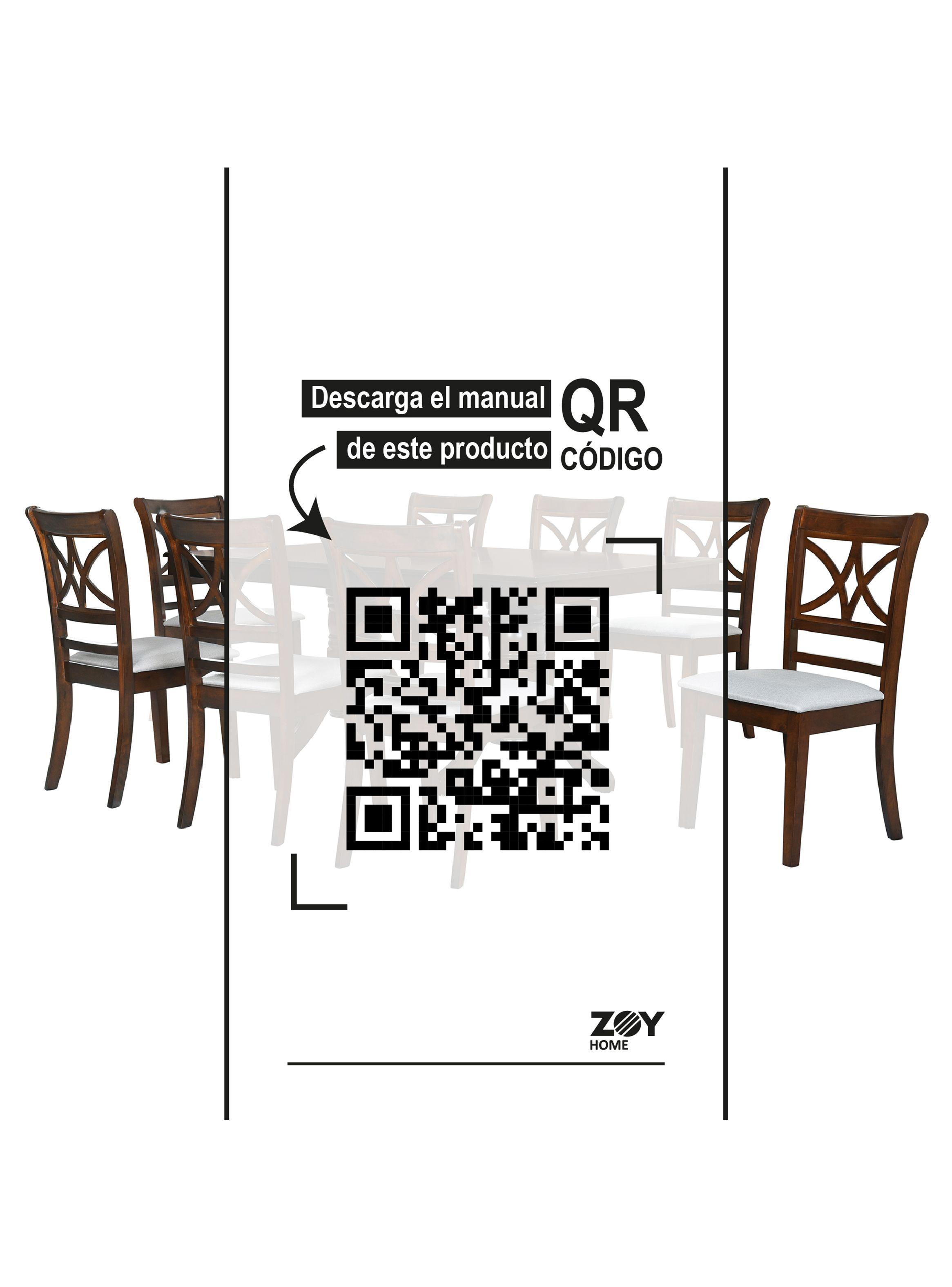 Juego de Comedor Holbox 8 Sillas -7