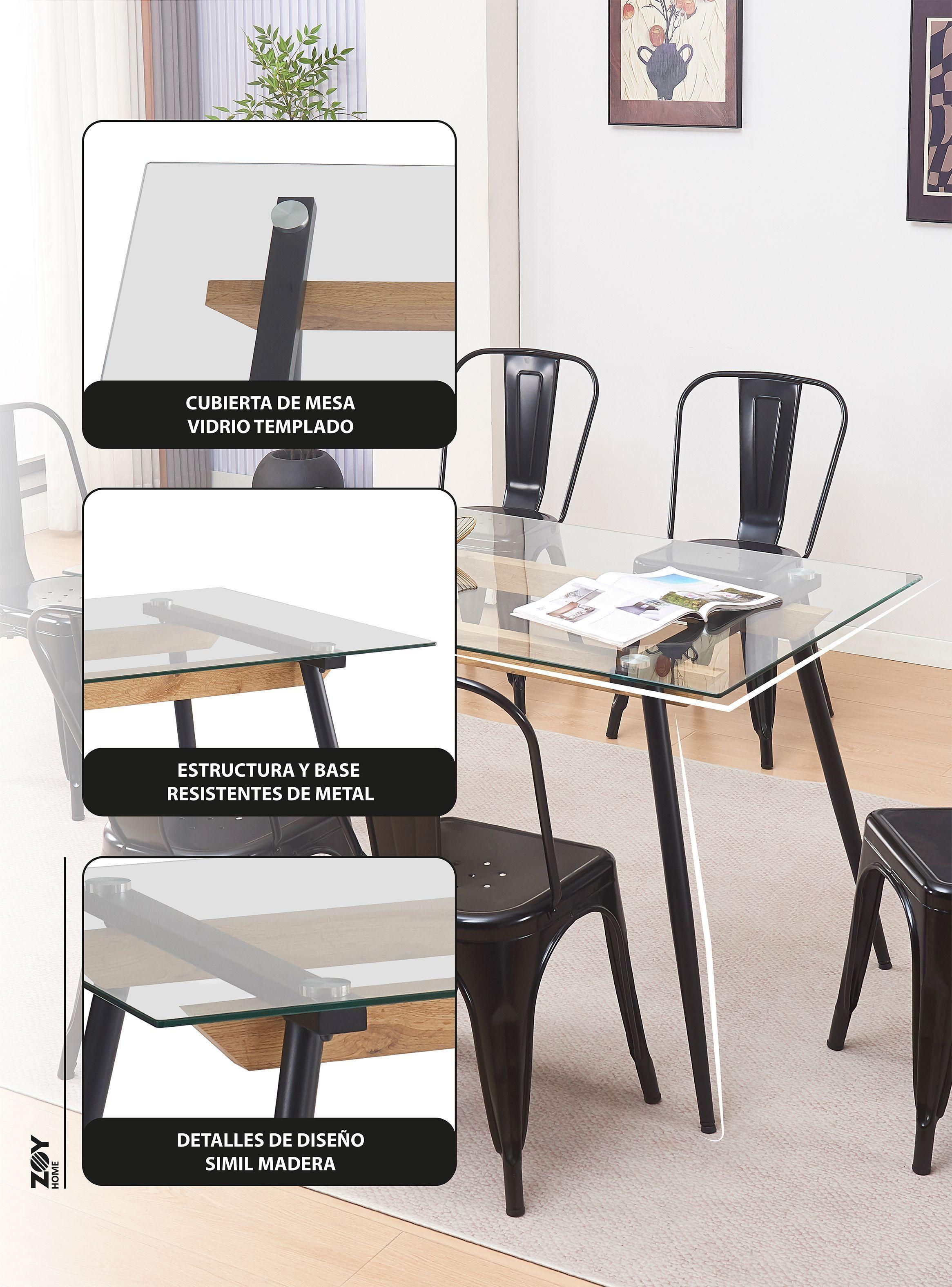 Juego de Comedor Mykonos 1+6-2