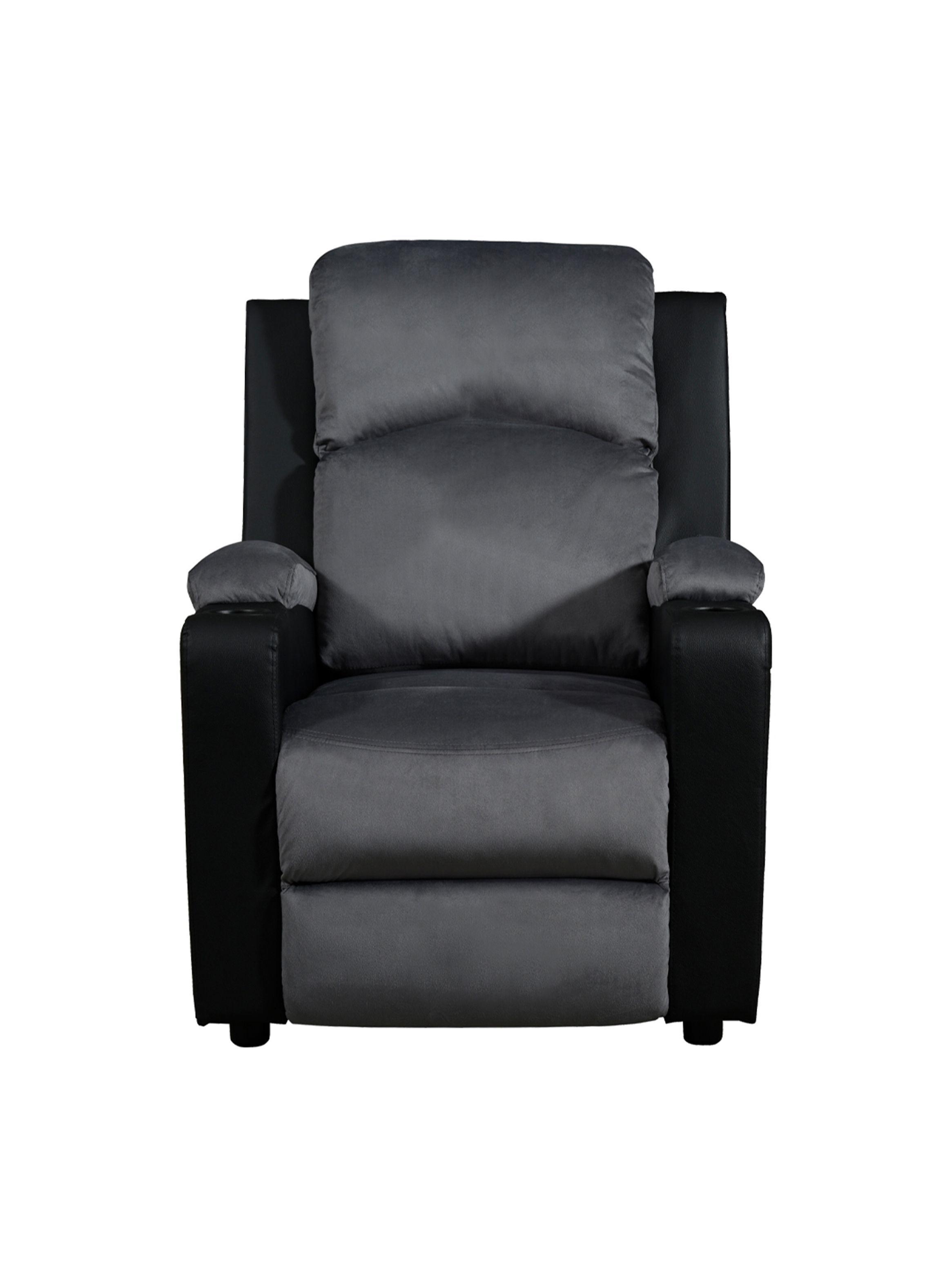 Bergere Dakar Mix Tela y PU Negro-5