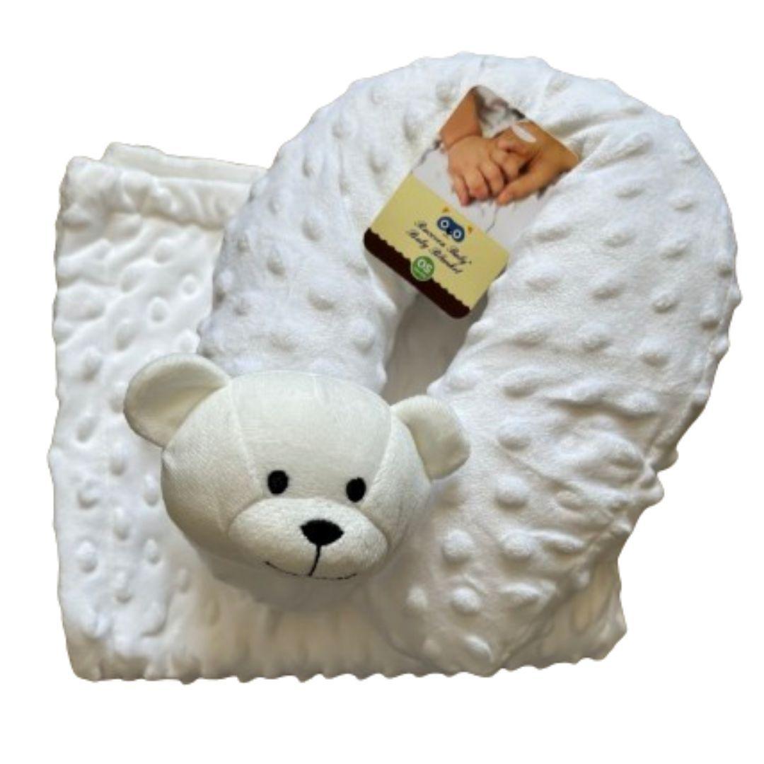 Manta y cojín de apoyo para bebé-0