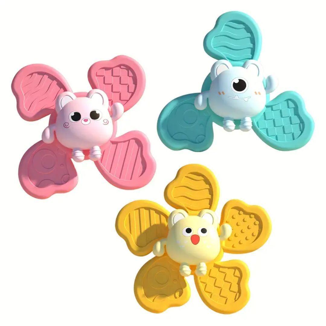 Set de 3 spinner sensoriales para bebés-0