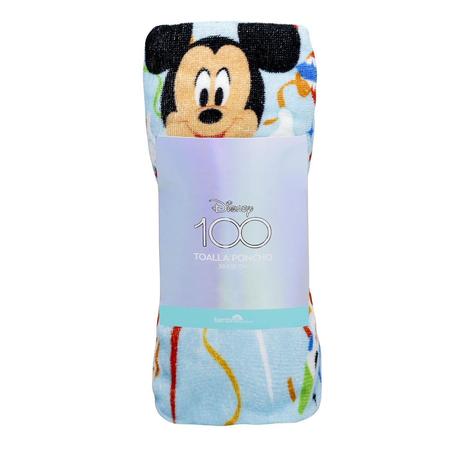 Toalla Poncho Mickey Disney para bebé-1