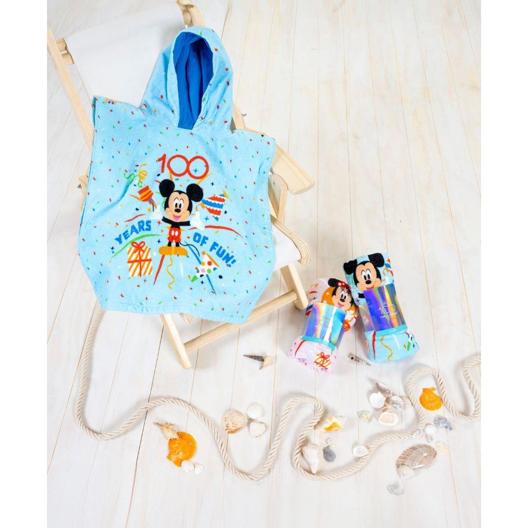 Toalla Poncho Mickey Disney para bebé-2