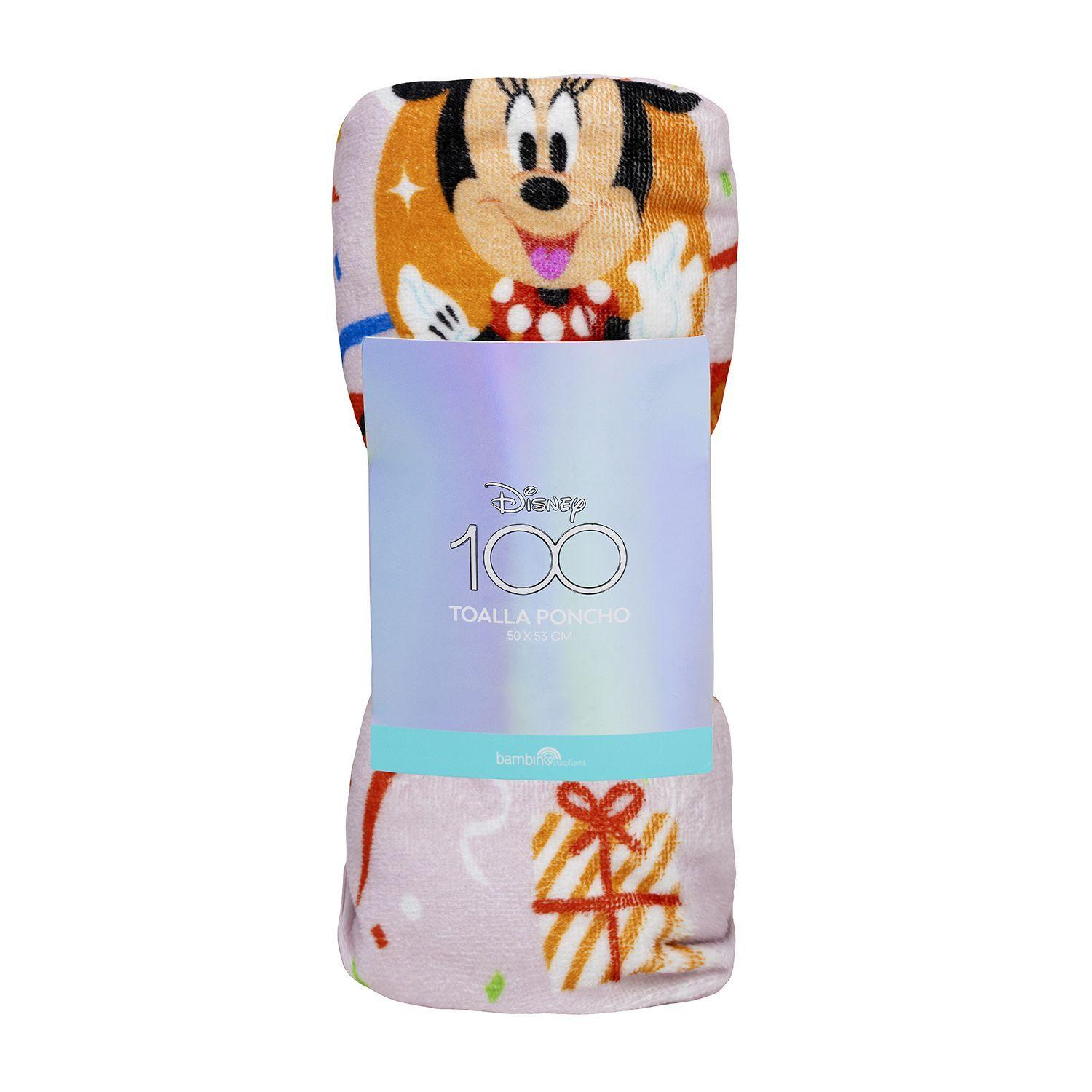 Toalla Poncho Minnie Disney para bebé-1