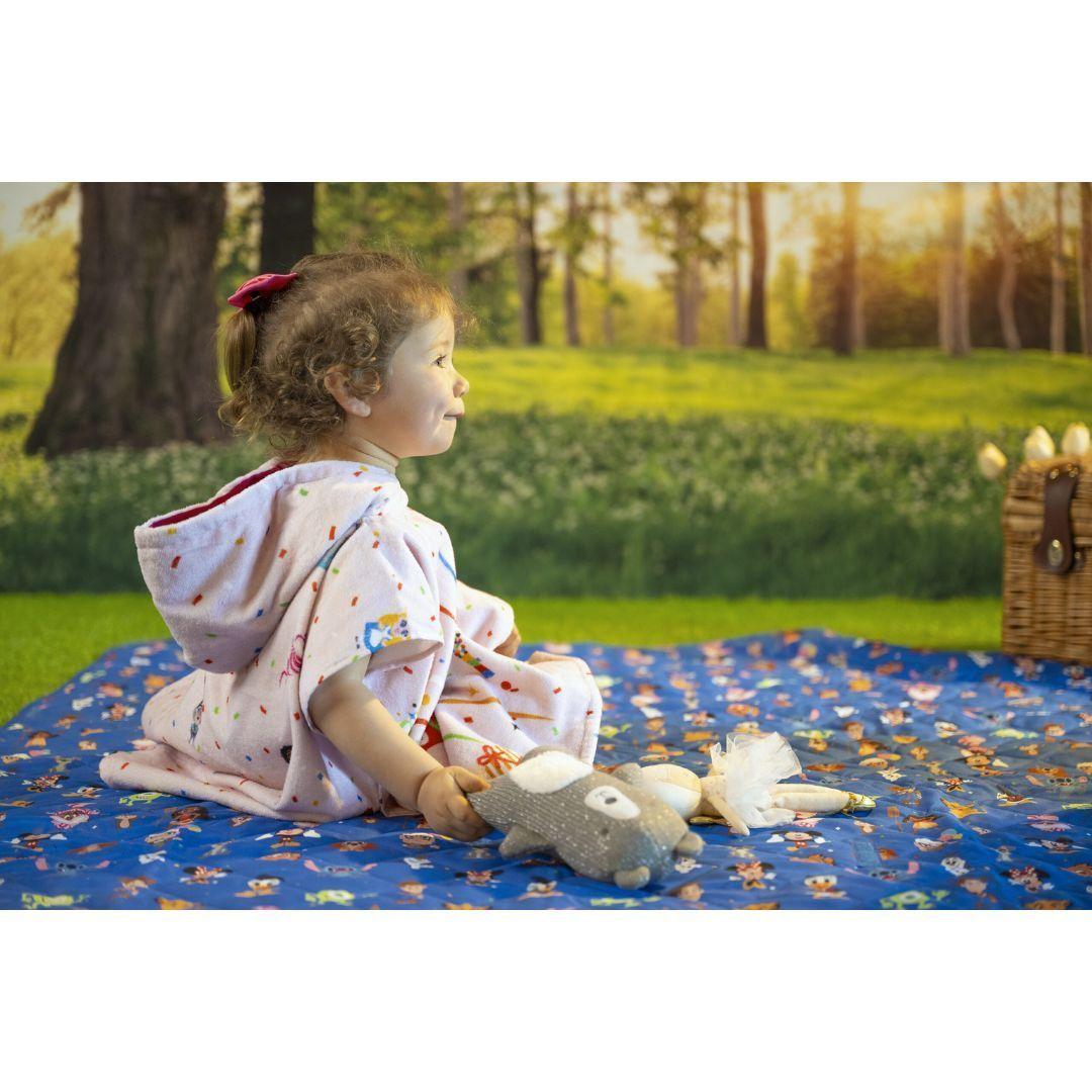 Toalla Poncho Minnie Disney para bebé-3