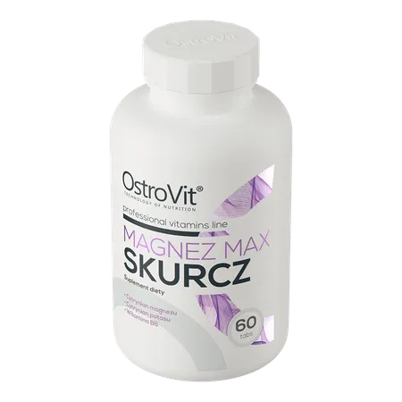 Magnesio Max Cramp Ostrovit + Potasio + Vitamina B6 | 60 Tab-1