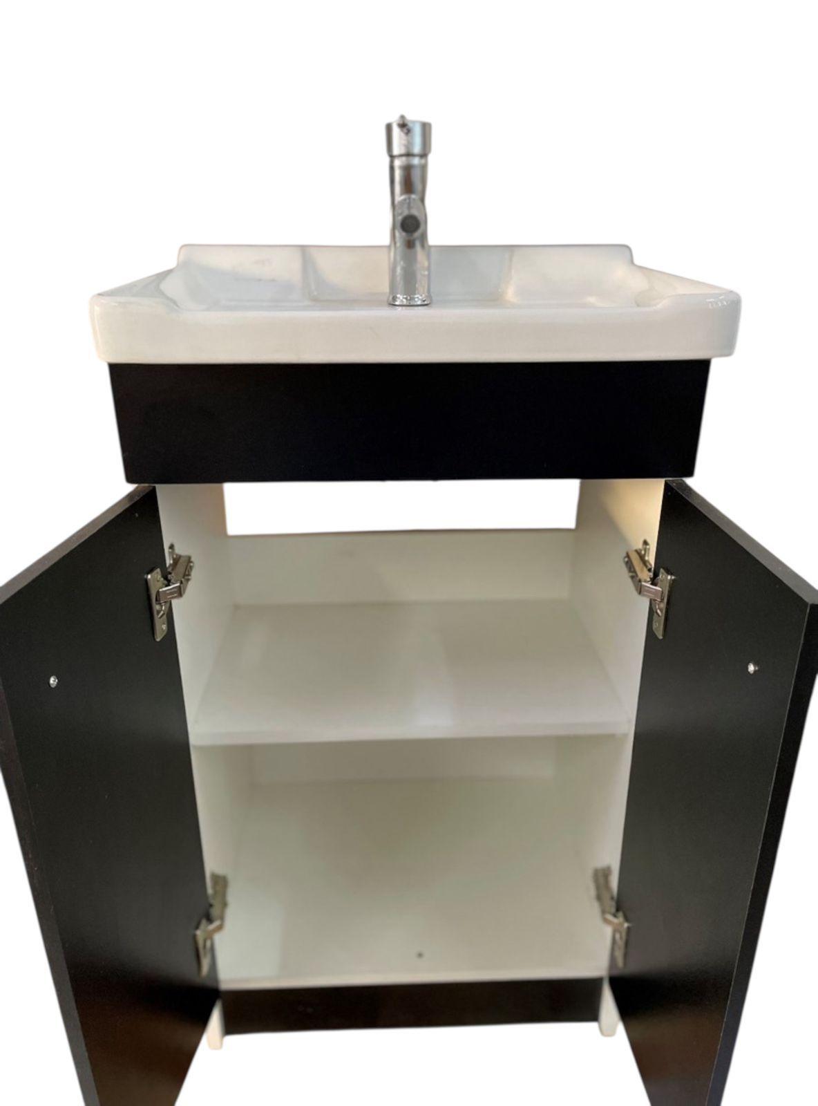 Kit Vanitorio Con Mueble 50x38 Griferia Incluida-1