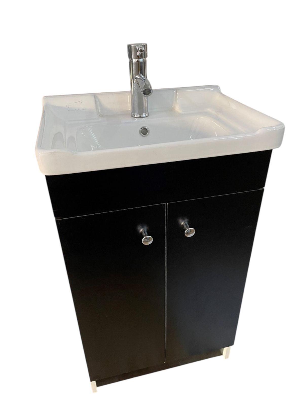 Kit Vanitorio Con Mueble 50x38 Griferia Incluida-2