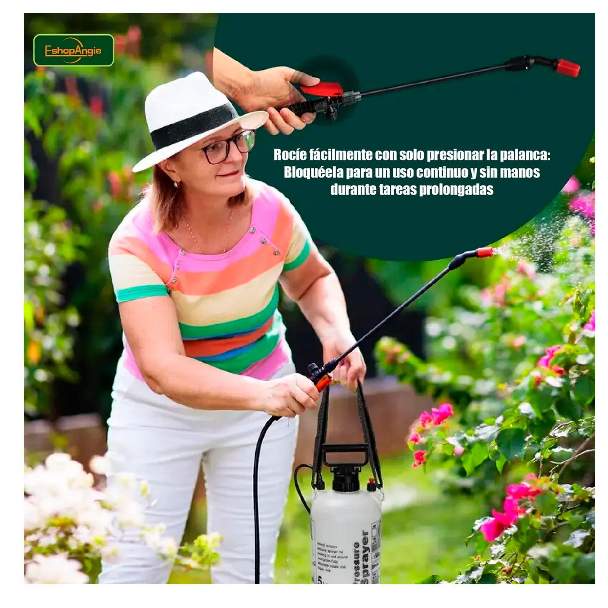 Fumigador Pulverizador Rociador 5 Litros Bomba Manual -3