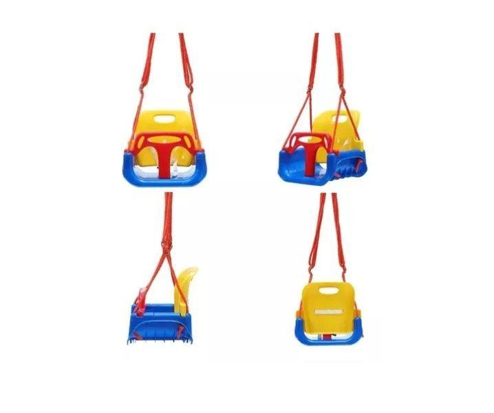 Columpio Silla 3 En 1 Ajustable Portátil Niños Asiento Bebé-5
