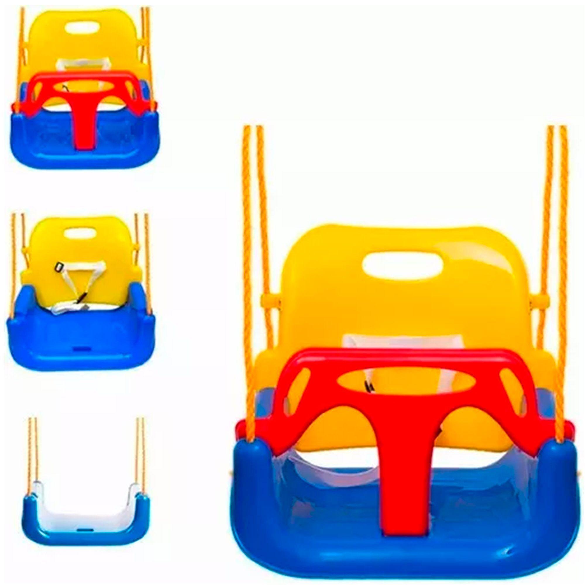 Columpio Silla 3 En 1 Ajustable Portátil Niños Asiento Bebé-1