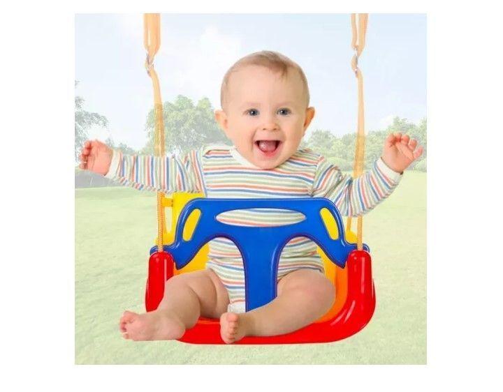 Columpio Silla 3 En 1 Ajustable Portátil Niños Asiento Bebé-2