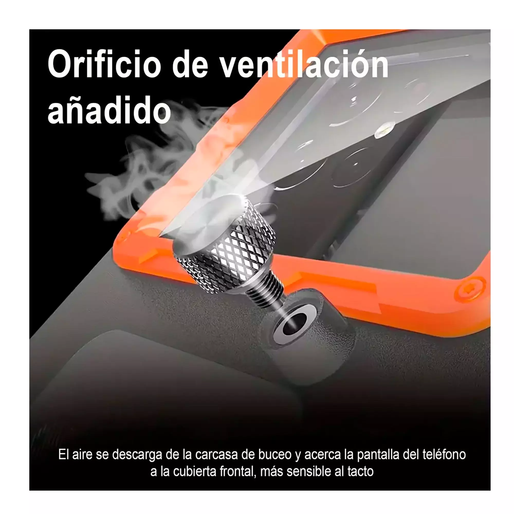Carcasa Celular Impermeable Sumergible De Buceo De 15 Mts-2