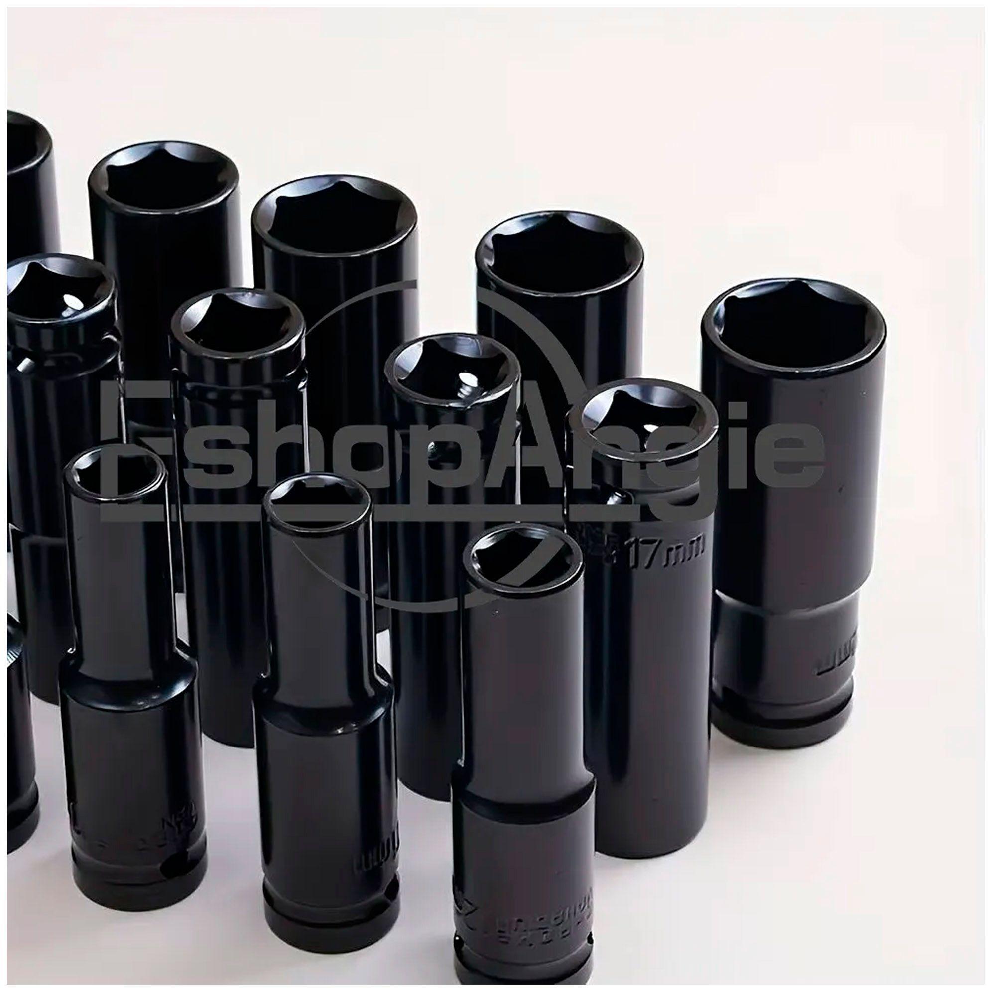 Juego Dados Largos De Impacto 8 - 32mm 20 Piezas-3