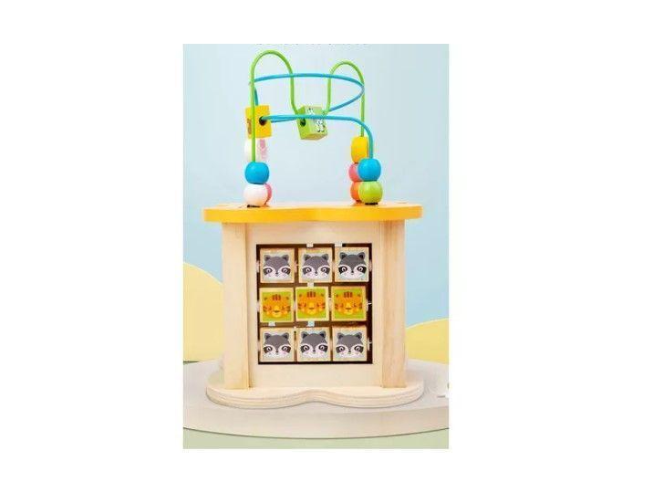 Cubo Didáctico Juguete De Madera Bebe Infantil-5