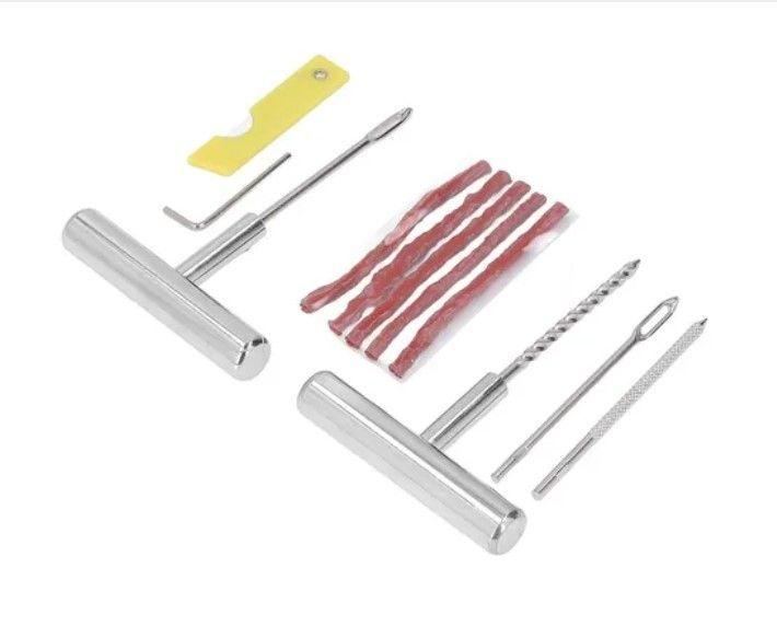Kit 27 Piezas Reparación Pinchazos Neumático Emergencia Auto-5
