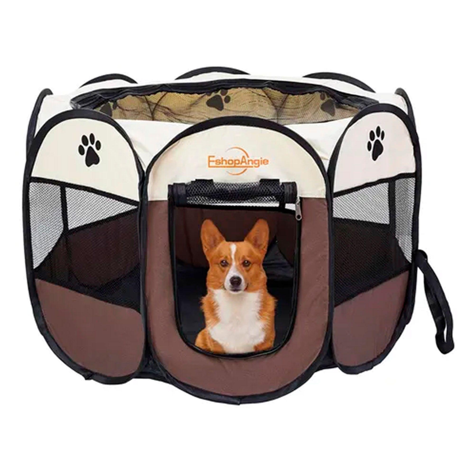 Corral Tienda Para Mascotas Portatil Perro Gato-0