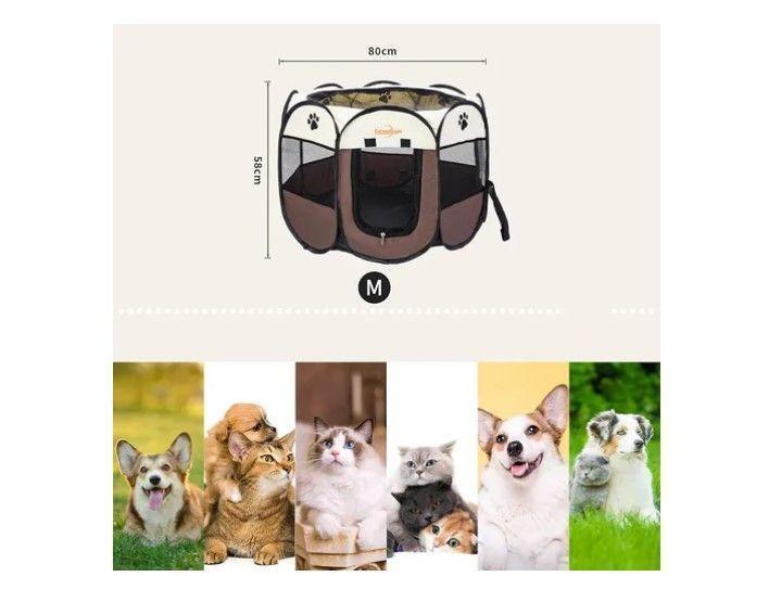 Corral Tienda Para Mascotas Portatil Perro Gato-1