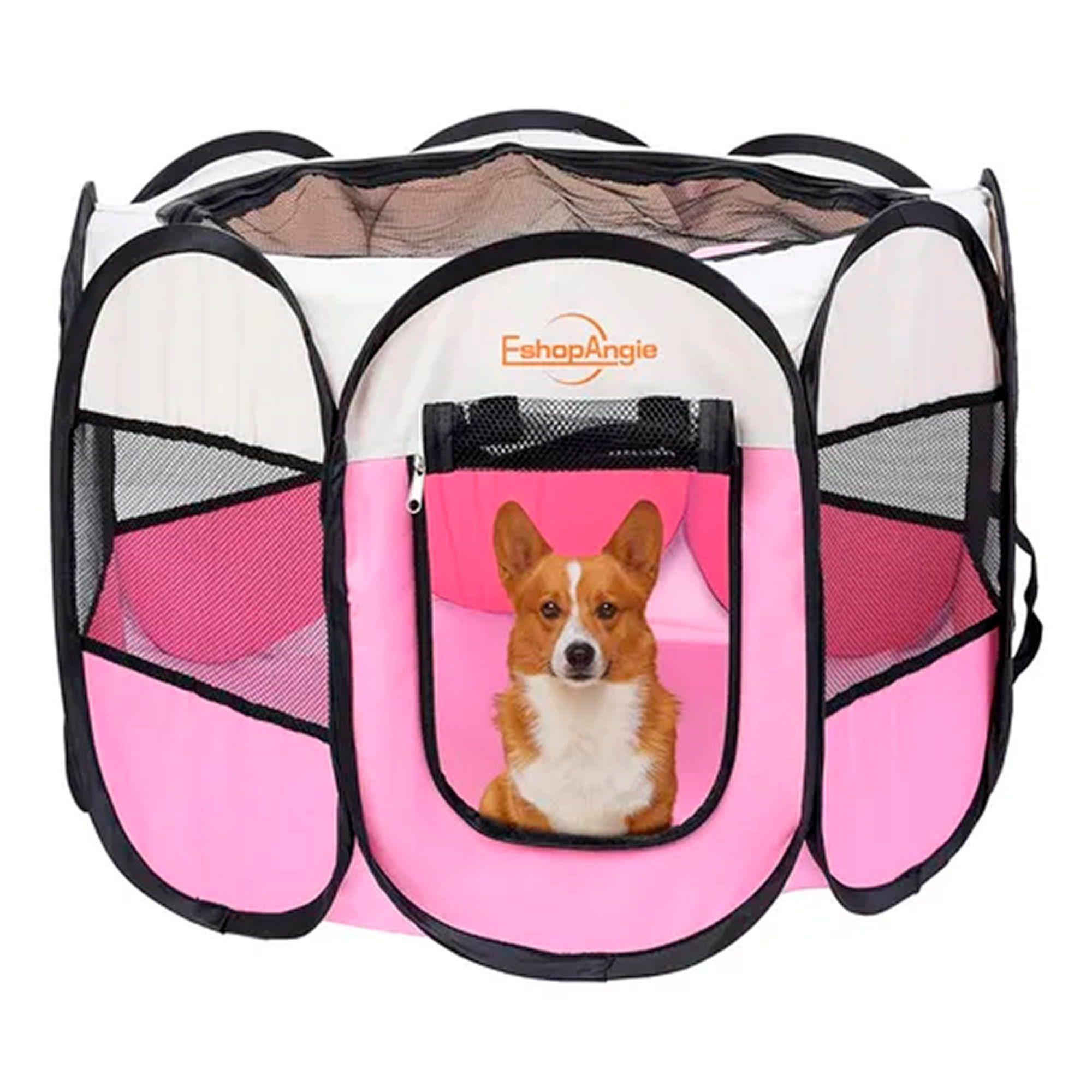 Corral Tienda Para Mascotas Portatil Perro Gato-0