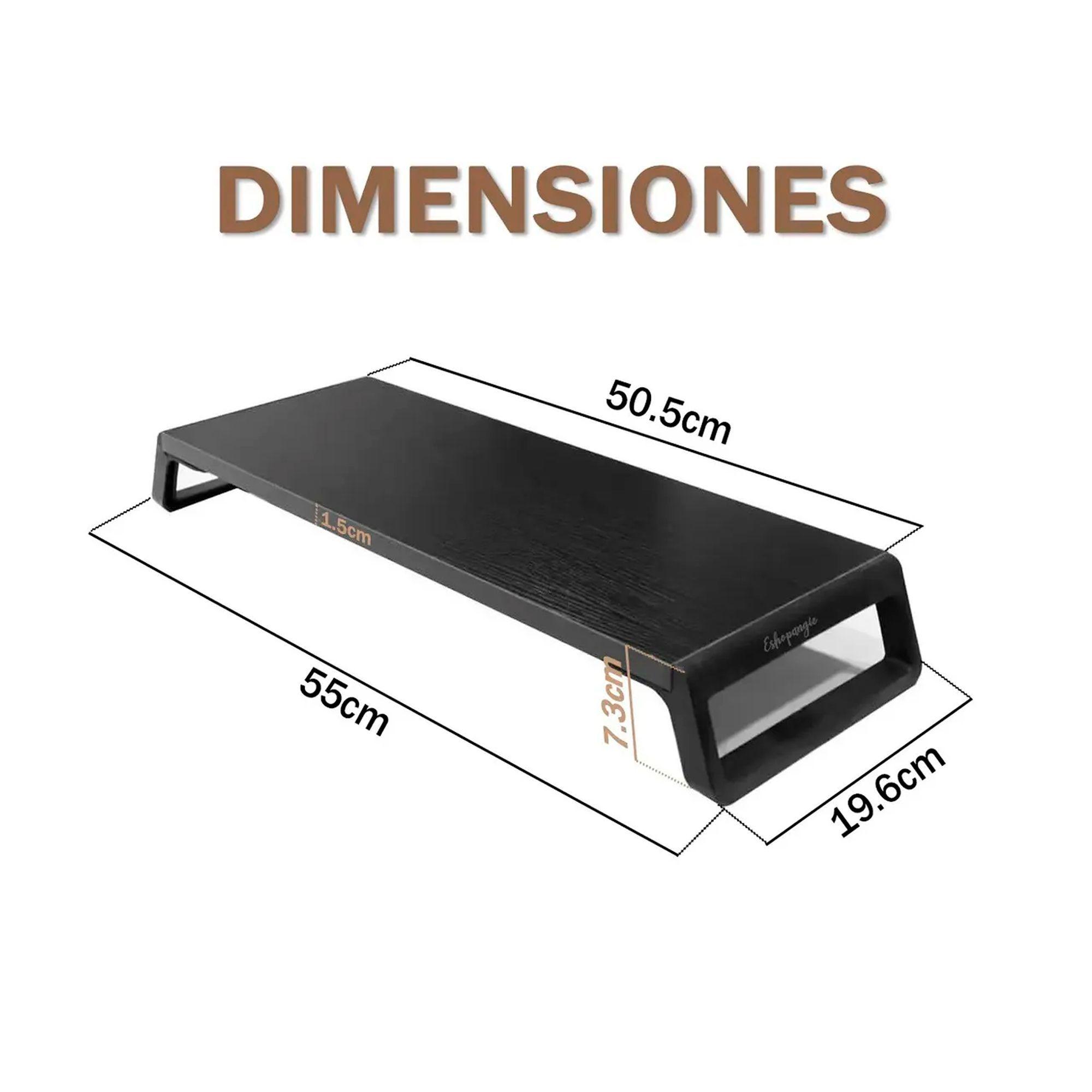 Base Mesa Soporte De Monitor Escritorio Elevador Notebook-5