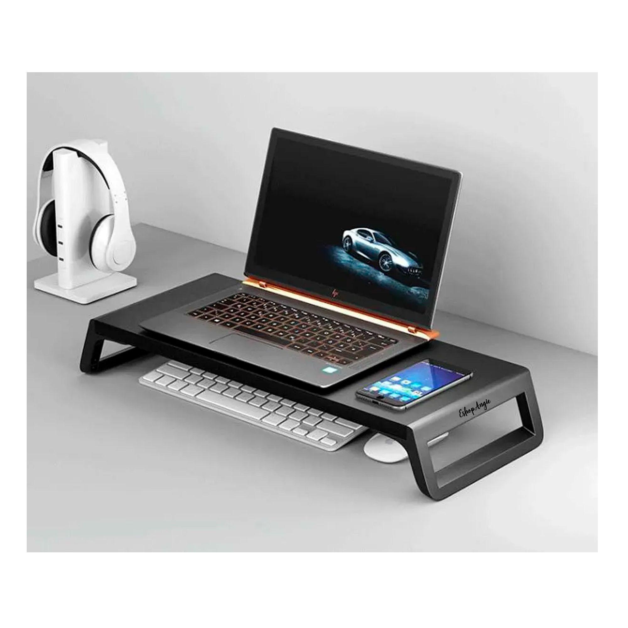 Base Mesa Soporte De Monitor Escritorio Elevador Notebook-6