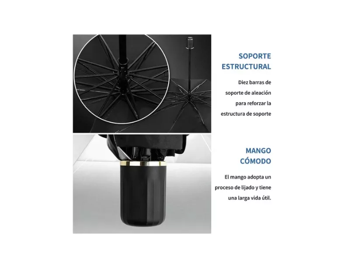 Quitasol Parasol Parabrisas De Auto Tipo Sombrilla Cubre Sol-2