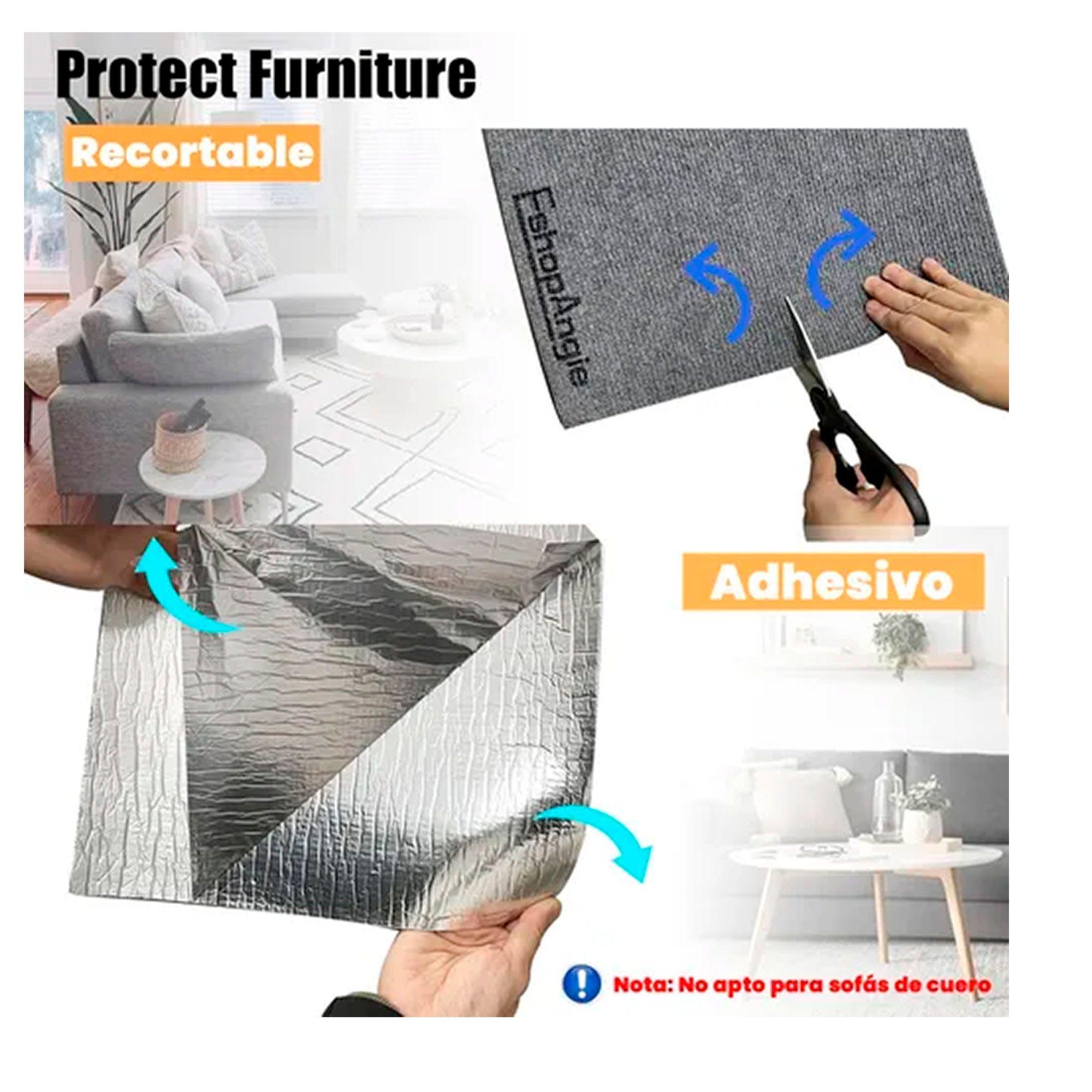 Autoadhesivo Rascador De Gatos P/ Esquina Y Pared 30×200cm-4