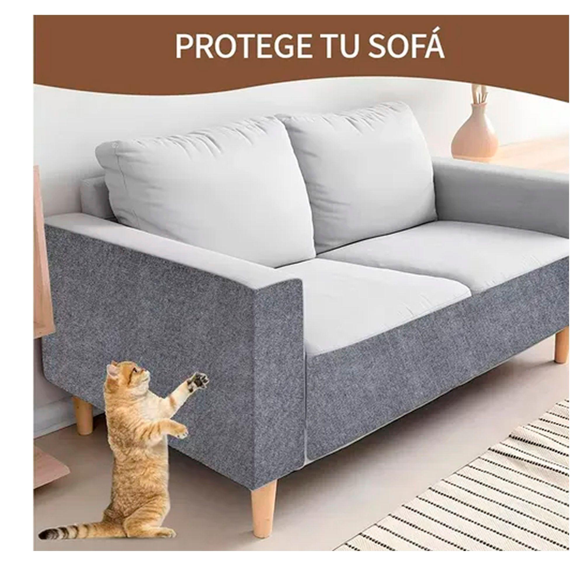 Autoadhesivo Rascador De Gatos P/ Esquina Y Pared 30×200cm-6