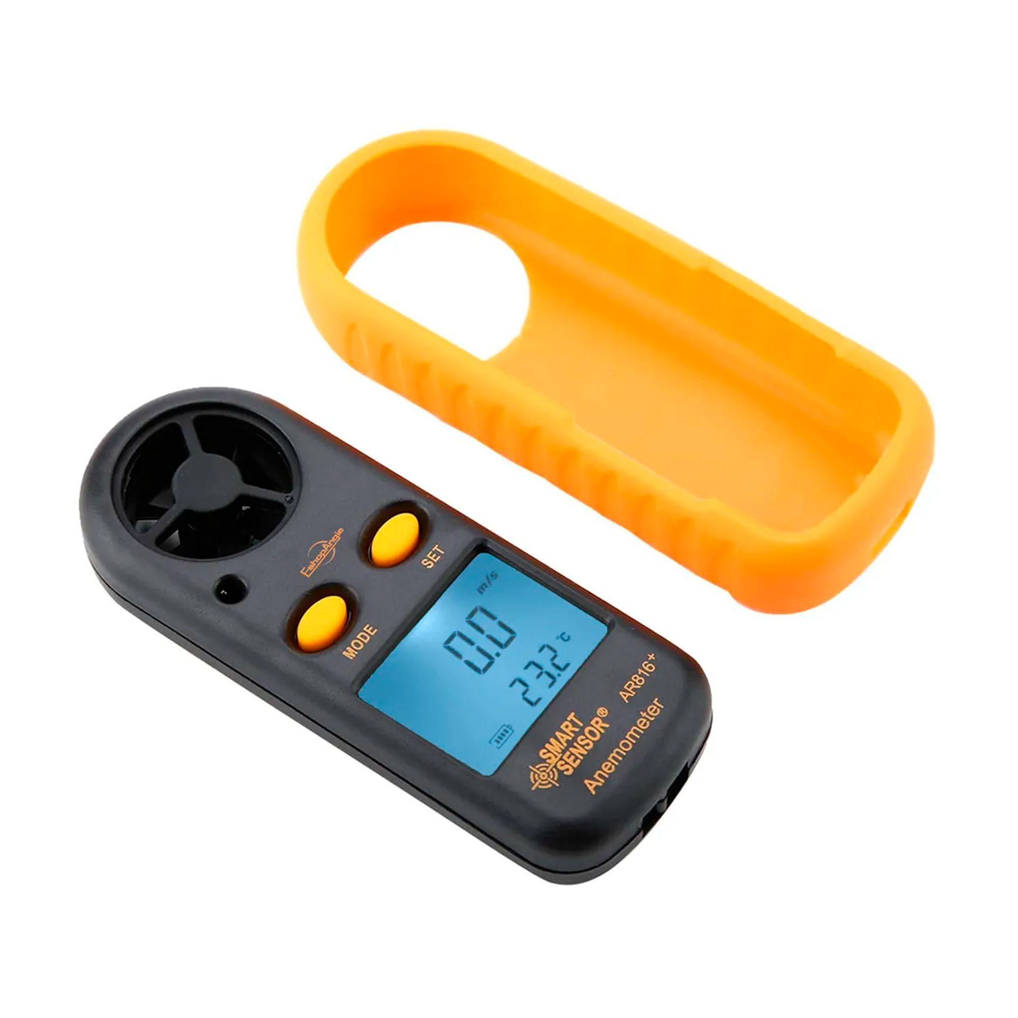 Anemometro Termometro Digital Ar816 Medidor Del Viento-2