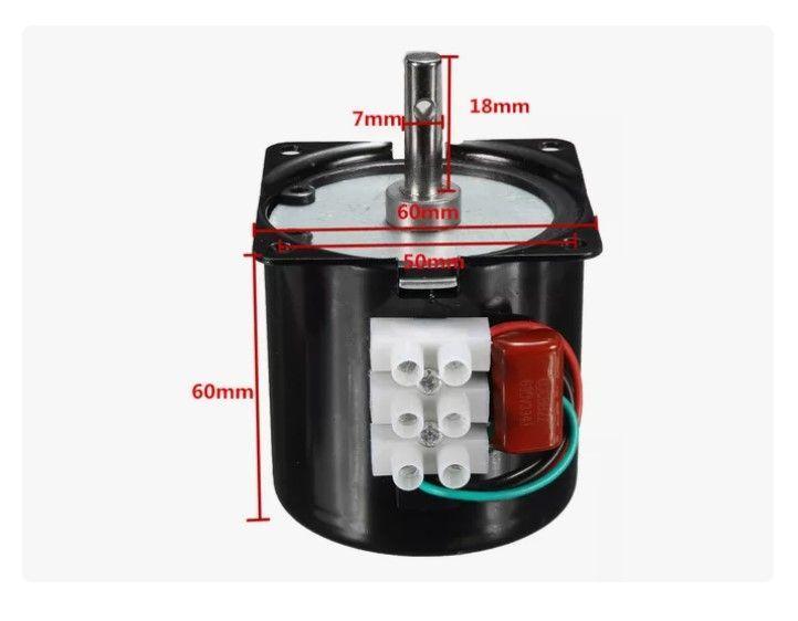 Motor Sincrono Asado Quincho Parrilla 60ktyz 14w 220v-5