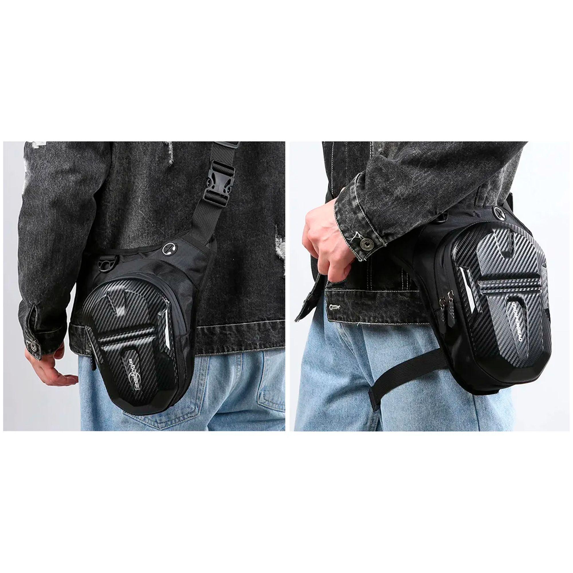 Muslera Tactica Bolso De Pierna Moto Ciclismo Impermeable-6