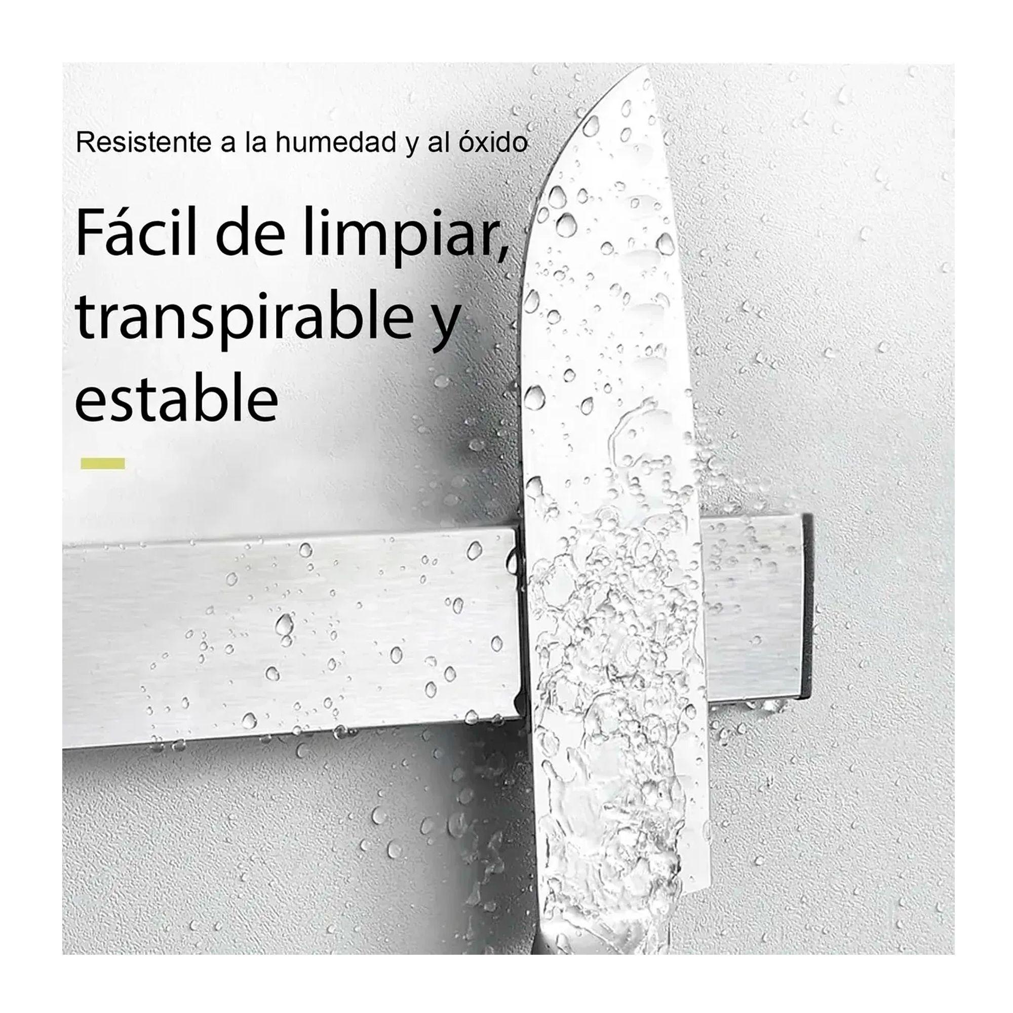 Barra Magn tica Para Cuchillos Acero Inoxidable 50cm-3
