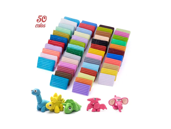 Kit De Arcilla Polimérica, 32 Colores Iniciación-2