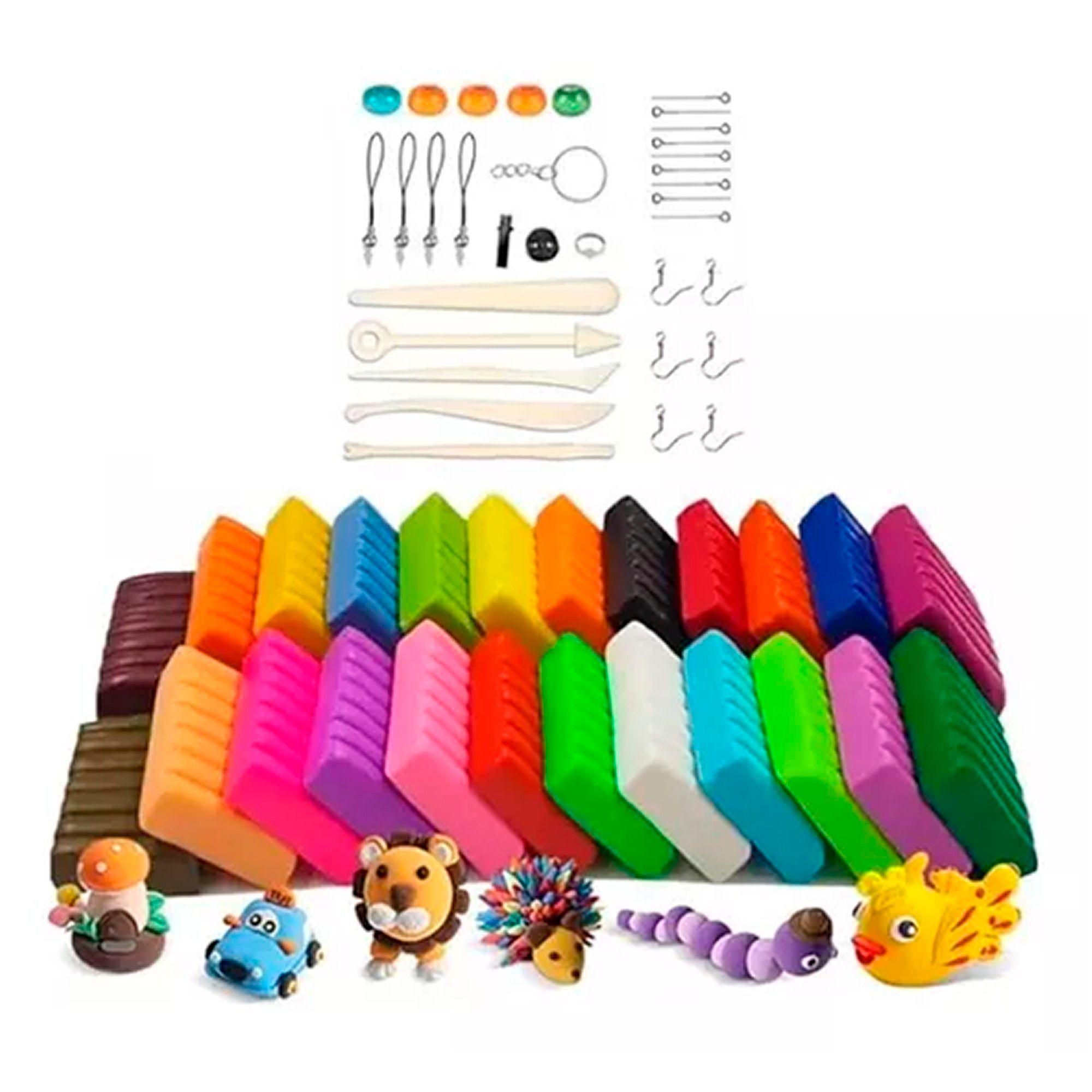 Kit De Arcilla Polimérica, 32 Colores Iniciación-0
