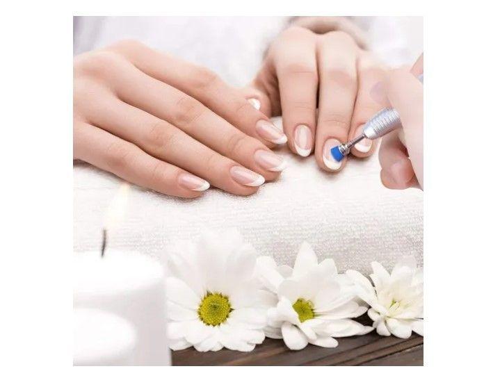 Juego Manicura Pedicura Broca Uña Cerámica Profesional 30pcs-7