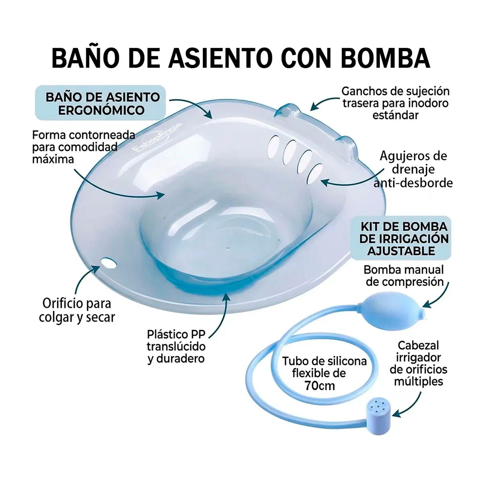 Bano Asiento Bidet Portatil Postparto Hemorroides Hirrigador-2